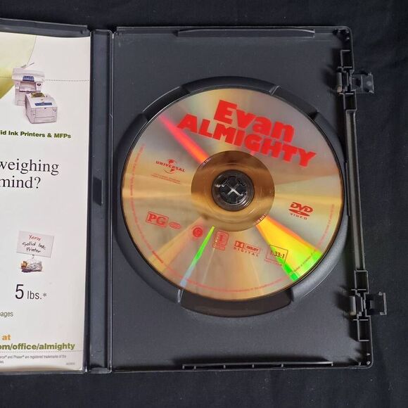 Evan Almighty DVD Steve Carell Morgan Freeman - Picture 2 of 3